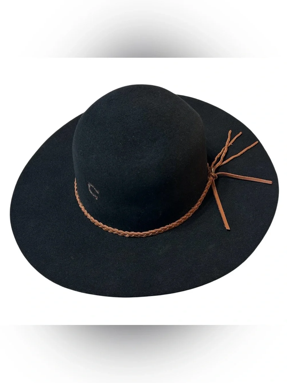 CHARLIE 1 HORSE WOMEN'S BLACK TEXAN WANDERLUST HAT Sz L